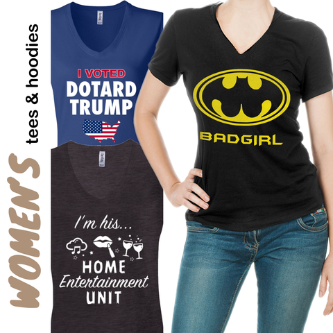 Women's Tees & Hoodies