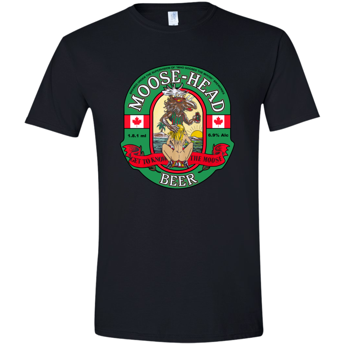 NAUGHTY MOOSE-HEAD BEER