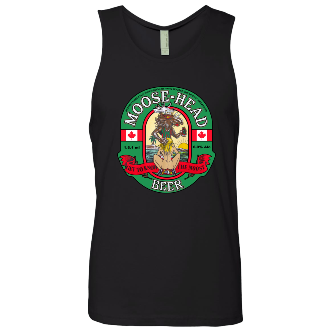 NAUGHTY MOOSE-HEAD BEER