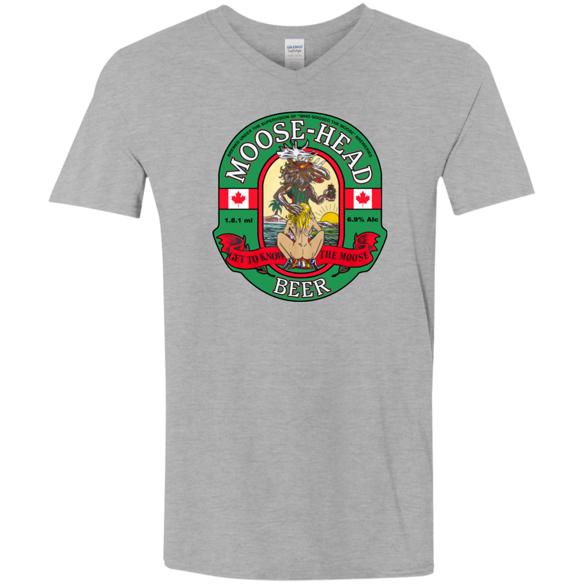 NAUGHTY MOOSE-HEAD BEER