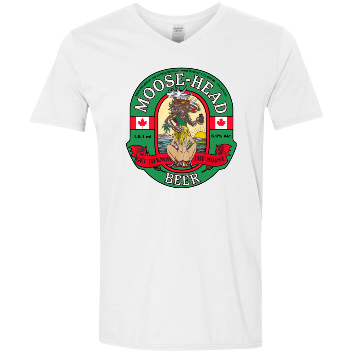 NAUGHTY MOOSE-HEAD BEER