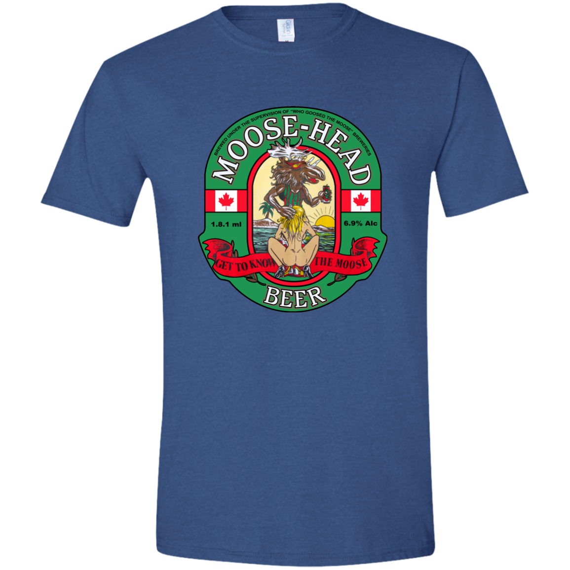 NAUGHTY MOOSE-HEAD BEER