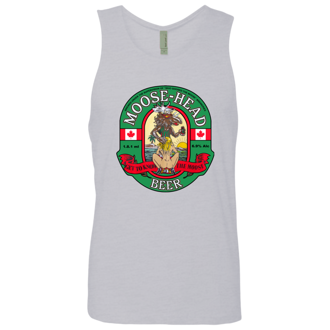 NAUGHTY MOOSE-HEAD BEER